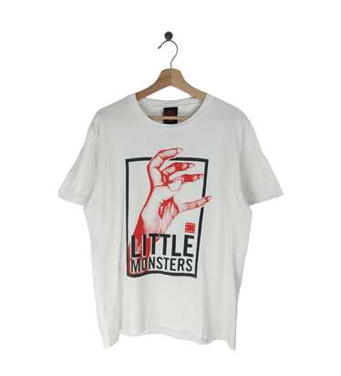 Tultex Lady Gaga Little Monsters 2010 Are My Heart White T