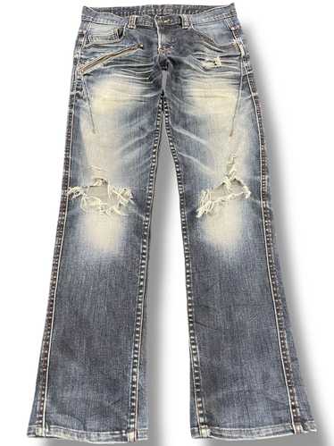 パンツ vintage nicole zip gimmick design denim Vintage nicole club denim - Gem