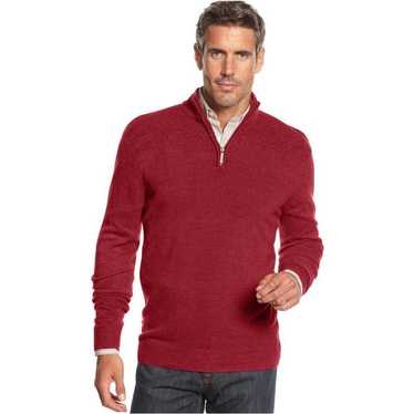 Geoffrey Beene Pullover Knit Sweater Men's Size XXL Tan Long