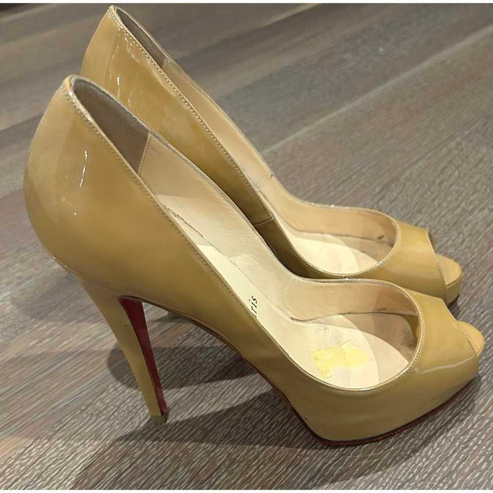 Christian Louboutin Very Privé patent leather hee… - image 2