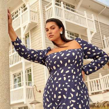 Reformation Sigmund Dress - Gem