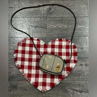 Disney Winnie The Pooh Plaid Crossbody Bag - image 1