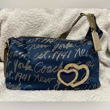Vintage coach blue and - Gem Vintage coach blue and - Gem