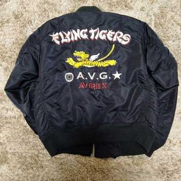 AVIREX FLYING TIGERS MA-1ジャケット Avirex ma-1/flying tiger/with - Gem