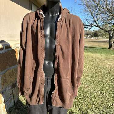 Vtg 90s Polo Ralph Lauren Hoodie Mens 4xlt Fleece… - image 1
