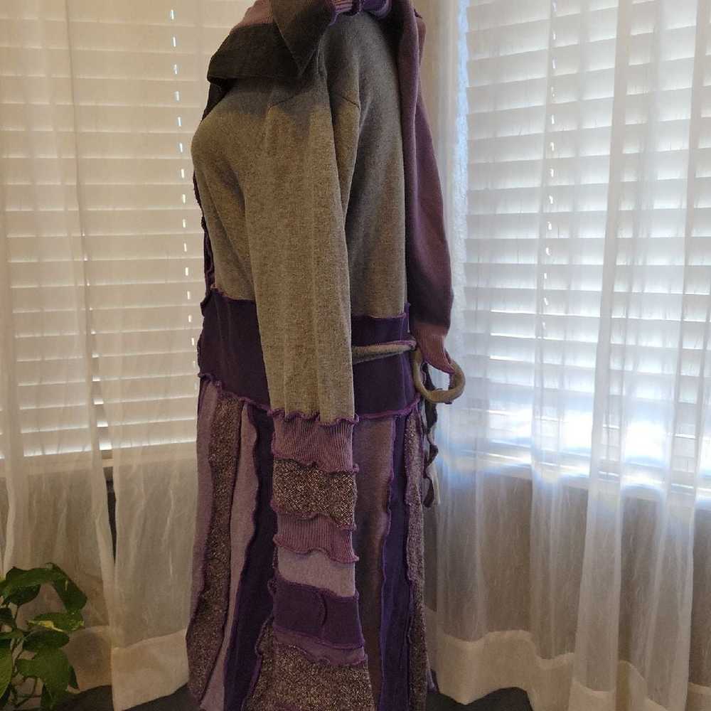 Pixie Hooded Patchwork Jacket - image 2