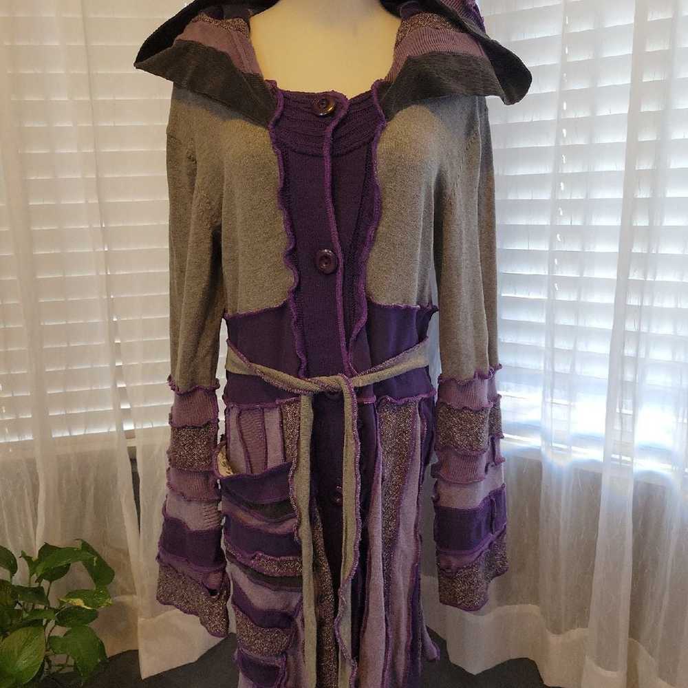 Pixie Hooded Patchwork Jacket - image 6