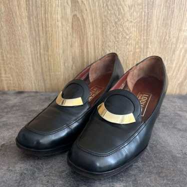ローファー・オックスフォード LOEWE FW25 Loewe Campo Brushed Loafers (LLSC290X23 5031) LOEWE Leather Campo Heeled Loafers 40 | Harrods US