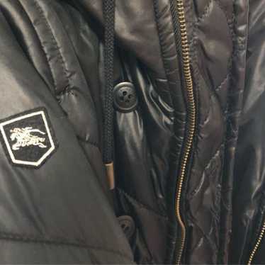 BURBERRY BLUE LABEL 中綿 ジャケット ナイロン フード 38 BURBERRY BLUE LABEL 中綿 ジャケット ナイロン フード 38