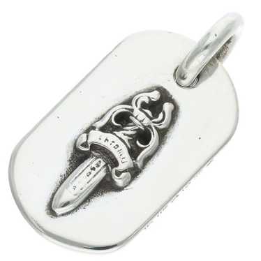 CHROME HEARTS クロムハーツ ネックレストップ D TAG SML CO DAG