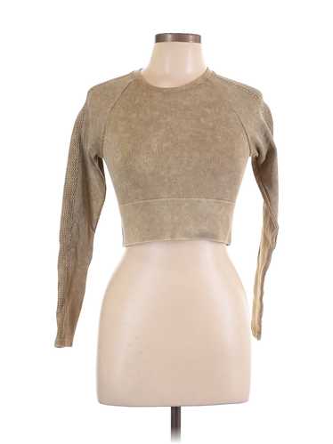 OFFLINE by Aerie Women Yellow Active T-Shirt M - image 1