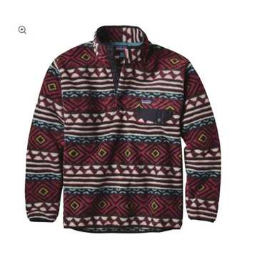 Patagonia mens printed synchilla - Gem Patagonia mens printed synchilla - Gem
