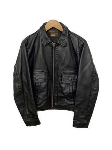 ジャケット・アウター vanson leather jacket 34 Vanson Motorcycle Biker Leather Jacket Black Orange Flags