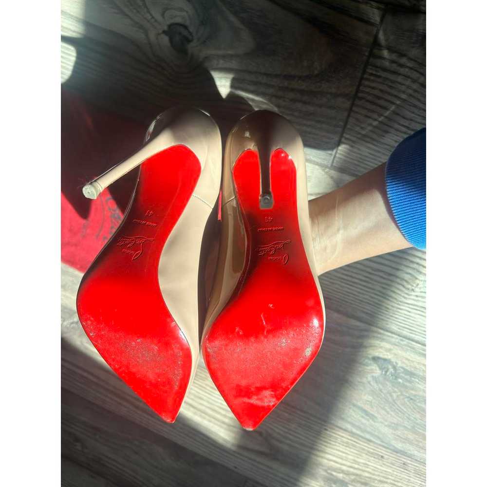 Christian Louboutin So Kate patent leather heels - image 3