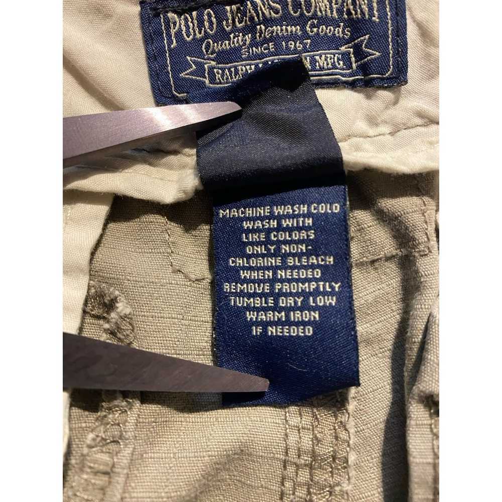 Vintage Polo Ralph Lauren Cargo Shorts Mens size … - image 12
