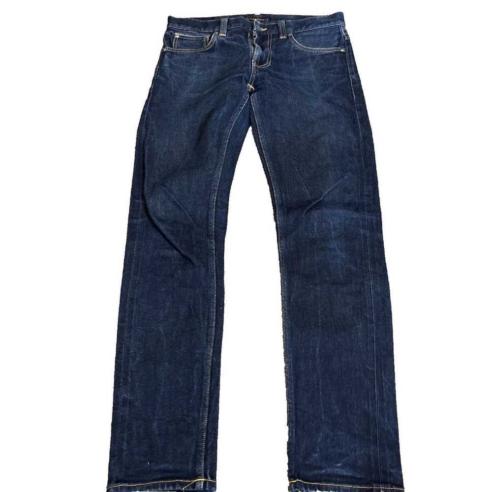Nudie Jeans Lean Dean Vintage Mens Denim Pants Jeans Size 32x31.5