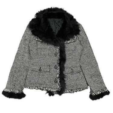 G.O.A 00s japanese label raccoon fur bondage jacket 14th