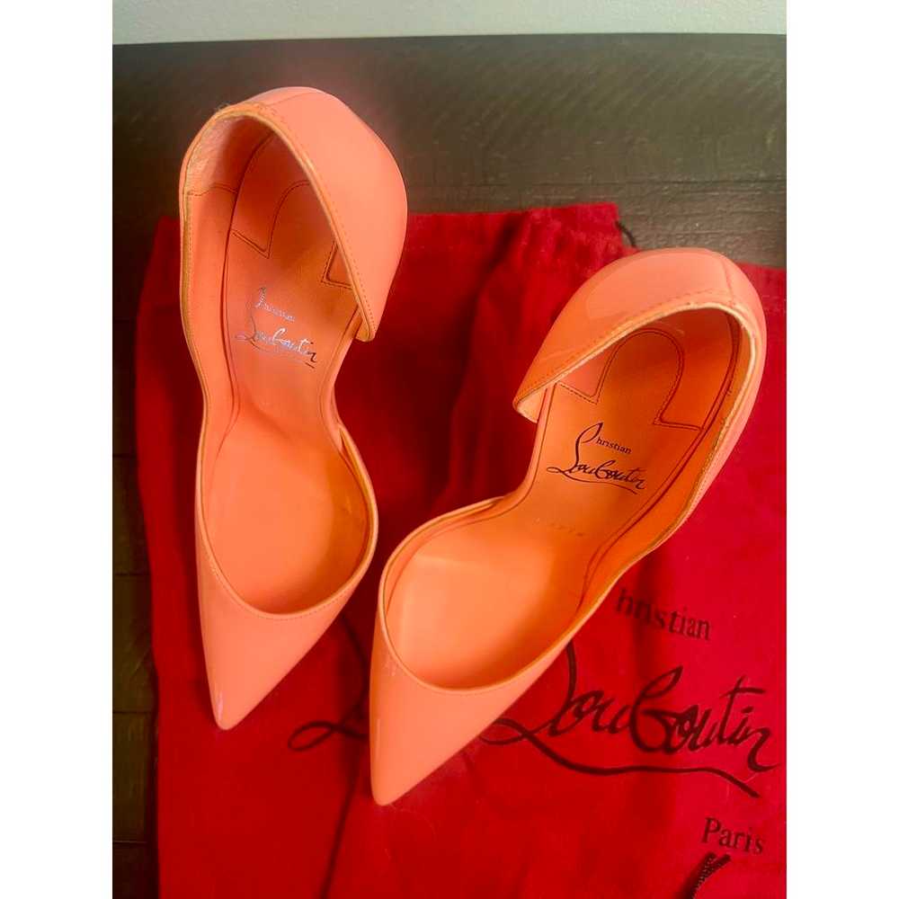 Christian Louboutin Iriza patent leather heels - image 12