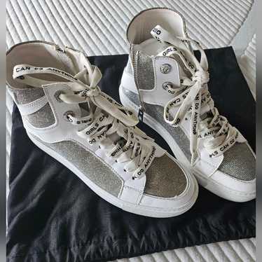 Zv1747 Sparkle Sneakers - Zadig & Voltaire - Canvas - Silver