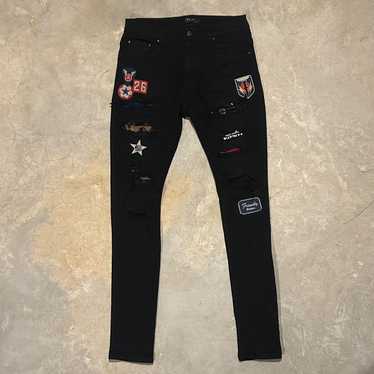 Amiri denim patch jeans - Gem