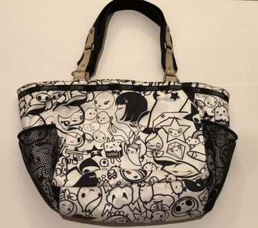 超美品★LeSportsac ボディバッグ ホワイト　斜め掛け　tokidoki Lesportsac tokidoki black white - Gem