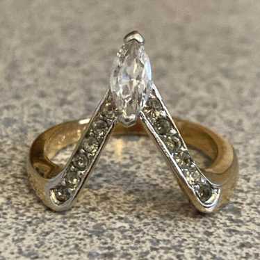 Unisex 18 ge ring - Gem