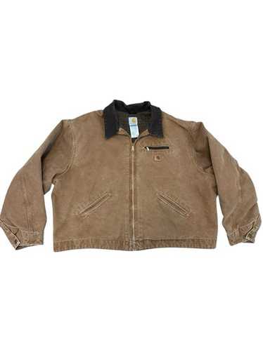 carhartt デトロイトジャケット　j97 BRN ブラウン Vintage Carhartt J97 BRN Detroit Canvas Work Jacket Brown
