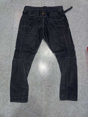 HOT Men G STAR RAW DENIM BLADE PANT STRAIGHT BUCKLE BELT