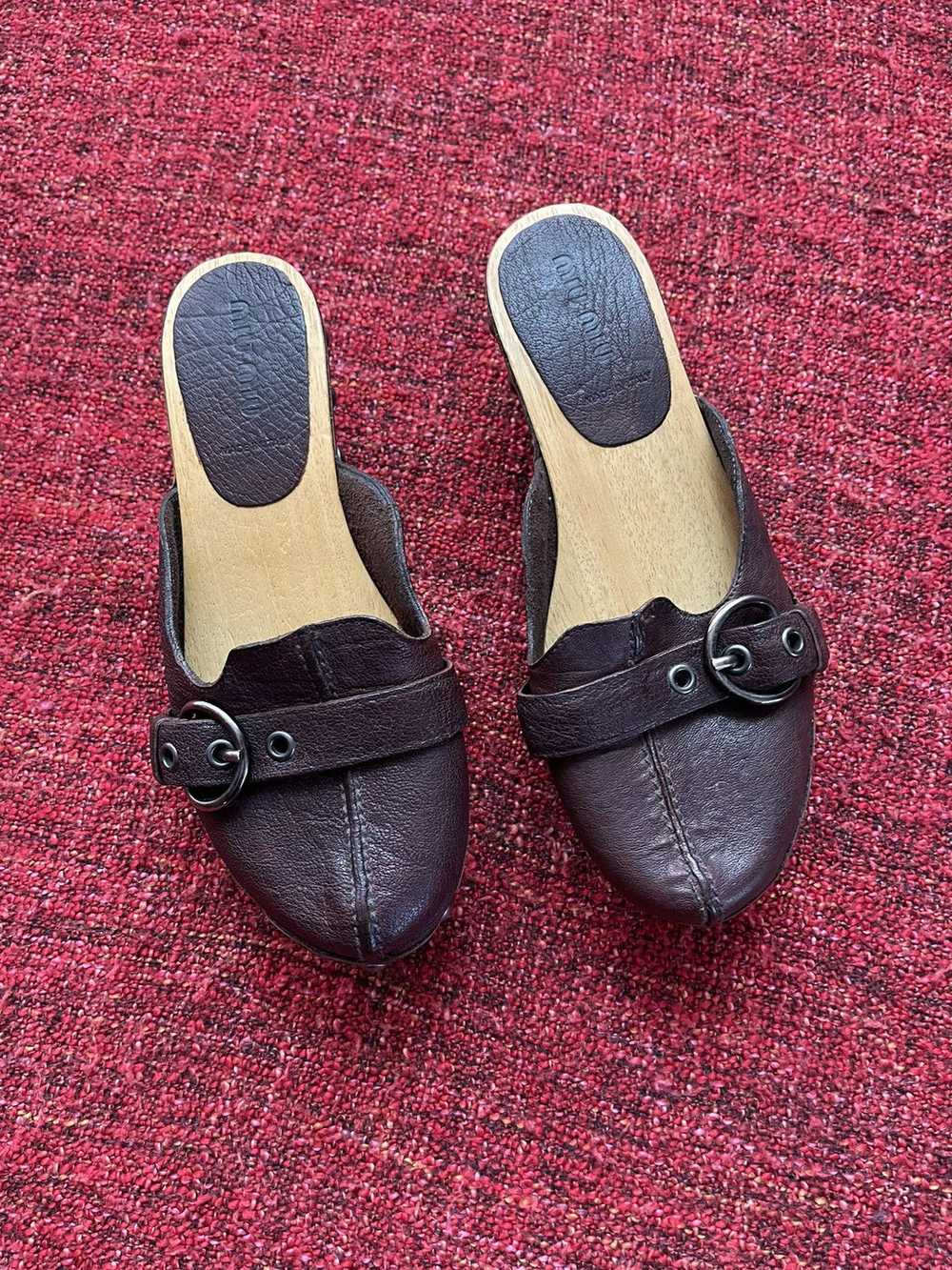 Miu Miu Miu Miu by Prada archive vintage leather/… - image 2