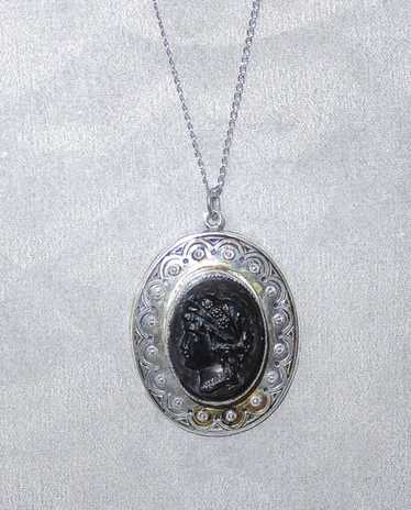 Coro 1940s pendant necklace - Gem