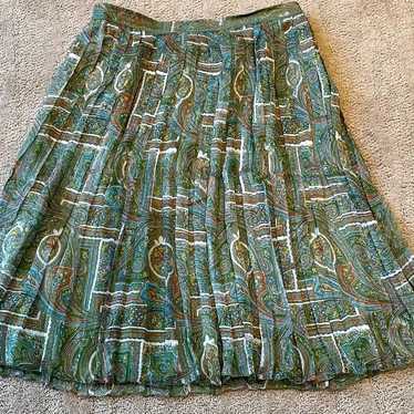 Prada silk floral skirt - Gem