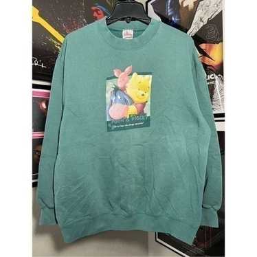 Vintage 90s Disney Winnie The Pooh & Friends Swea… - image 1