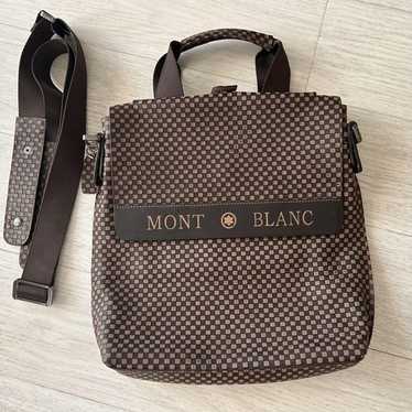 Montblanc leather business bag - Gem