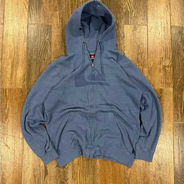 Quiksilver ジップ フード ジャケット ビンテージ スケート