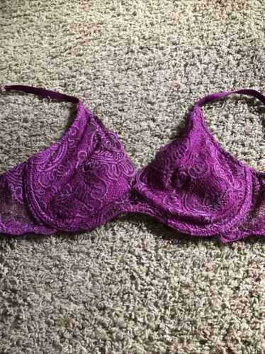 Victoria's Secret Purple Lace Bra Push Up without… - image 1