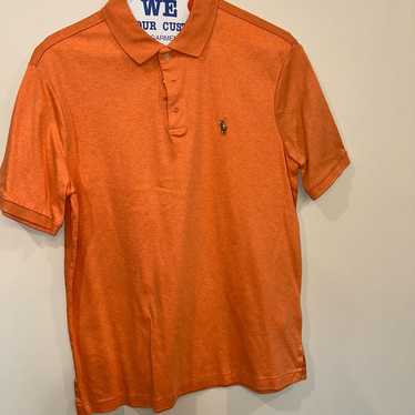 Polo By Ralph Lauren Men's Orange Polo Shirt - image 1