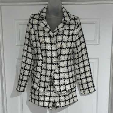 セットアップ GENERAL IDEA Twill Tweed Set 5BMM165 Timeless Tweed Collection | Nana Jacqueline