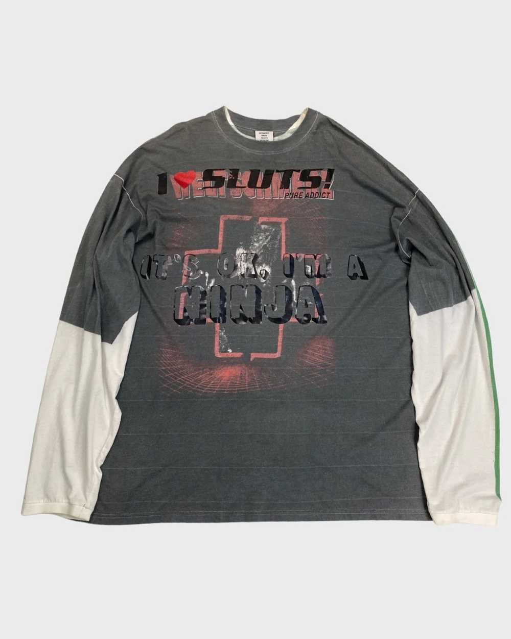 Vetements VETEMENTS TROMPE L‘OEIL I <3 SLUTS LONGSLEEVE SZ:XS