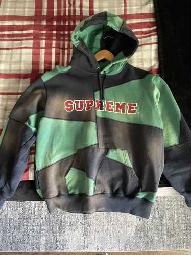 Supreme patchwork hoodie - Gem Supreme patchwork hoodie - Gem