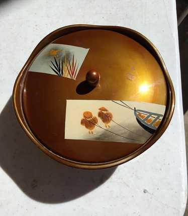 Vintage japanese lacquer box - Gem