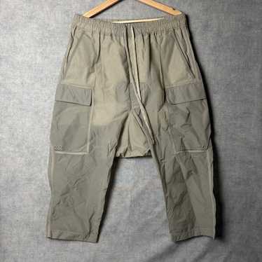 Rick Owens Drkshdw - Creatch Cargo Cropped Drawstring Pants