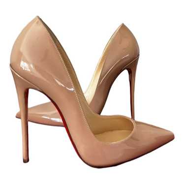Christian Louboutin So Kate patent leather heels - image 1