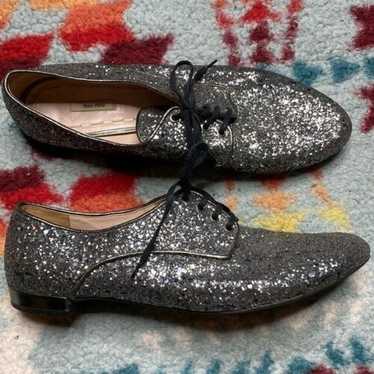 MIU MIU Size 8 Silver Pumps – Labels Luxury