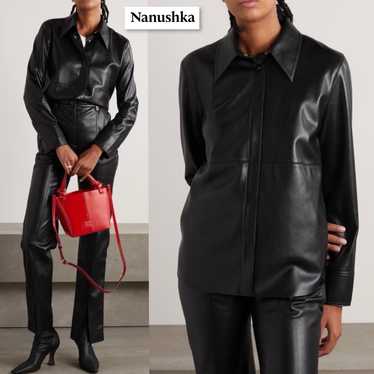 NANUSHKA ヴィーガンレザー シャツ pf25nav2_WWw.jpg?v=1750673846&
