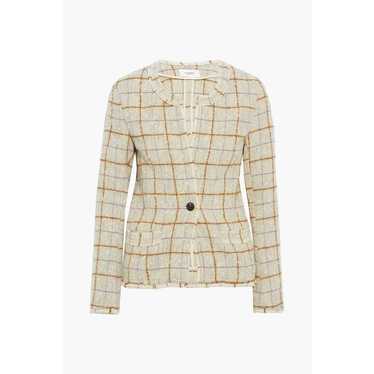 Isabel Marant Toile 'Lyra' Tan Checked Wool Blend… - image 1