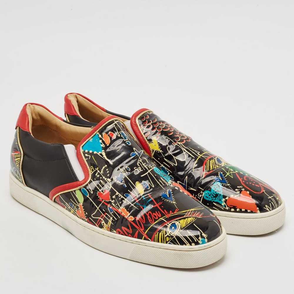 Christian Louboutin Patent leather trainers - image 3