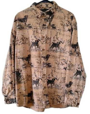 Vintage Gallop XL Lab Duck Hunt Camp Long Sleeve … - image 1