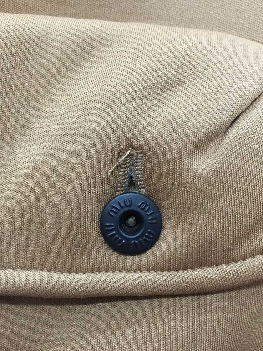 Miu Miu × Prada AW99 Miu Miu Sherpa Backpack Jack… - image 5