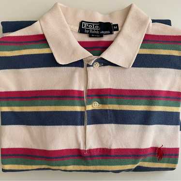Polo By Ralph Lauren Blue And Red Polo Shirt - image 1