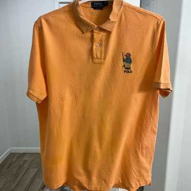 Polo By Ralph Lauren Orange Men's Polo Shirt - image 1